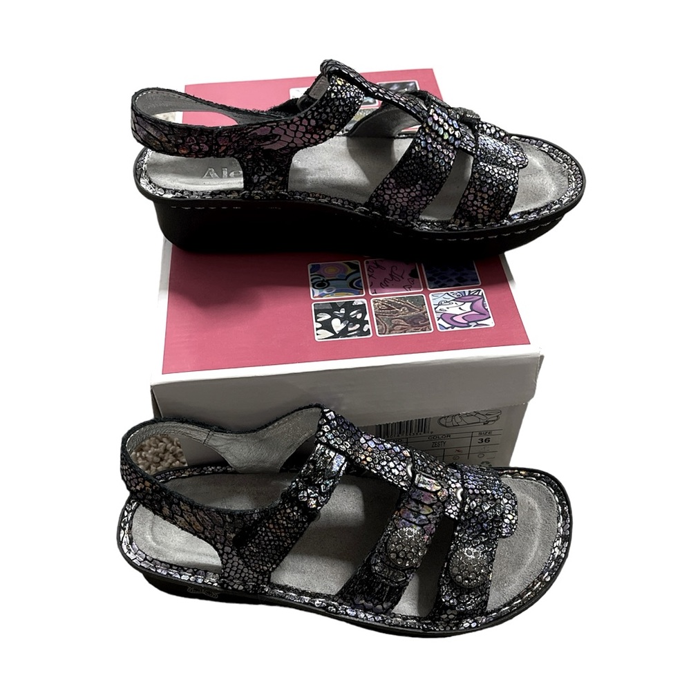 Algeria by PG Lite SZ 36 Dress Sandal Color Zesty Style  Adjustable Straps